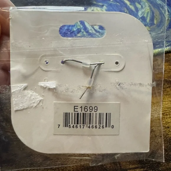 Gypsy Moon Red and White Mushroom Earrings - Picture 2 of 3